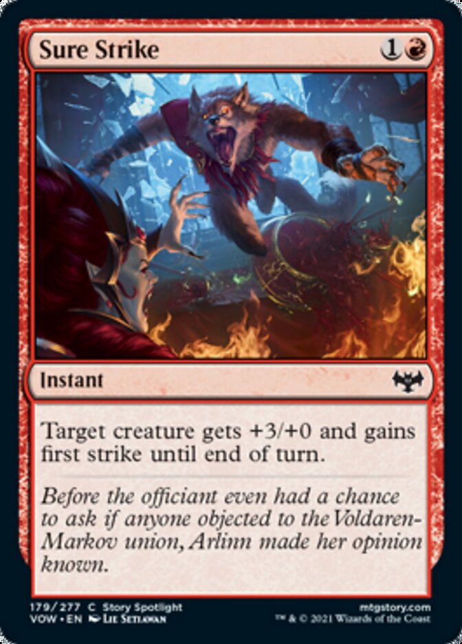 Sure Strike [Innistrad: Crimson Vow] | Exor Games Bridgewater