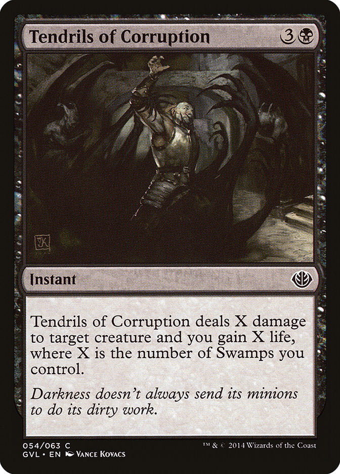 Tendrils of Corruption (Garruk vs. Liliana) [Duel Decks Anthology] | Exor Games Bridgewater