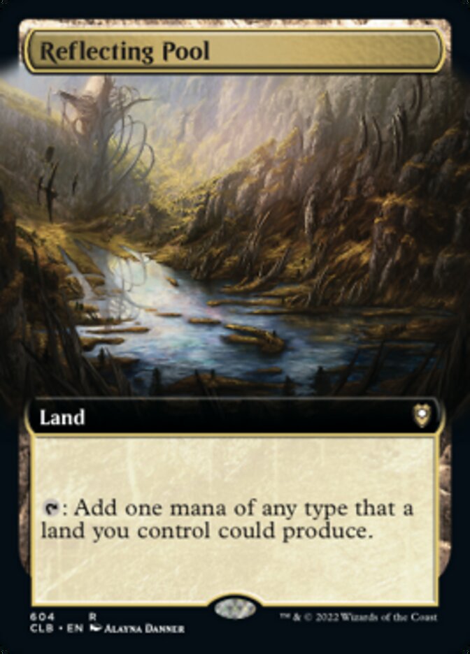 Reflecting Pool (Extended Art) [Commander Legends: Battle for Baldur's Gate] | Exor Games Bridgewater