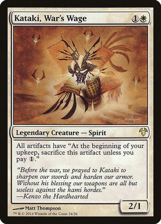 Kataki, War's Wage [Modern Event Deck 2014] | Exor Games Bridgewater