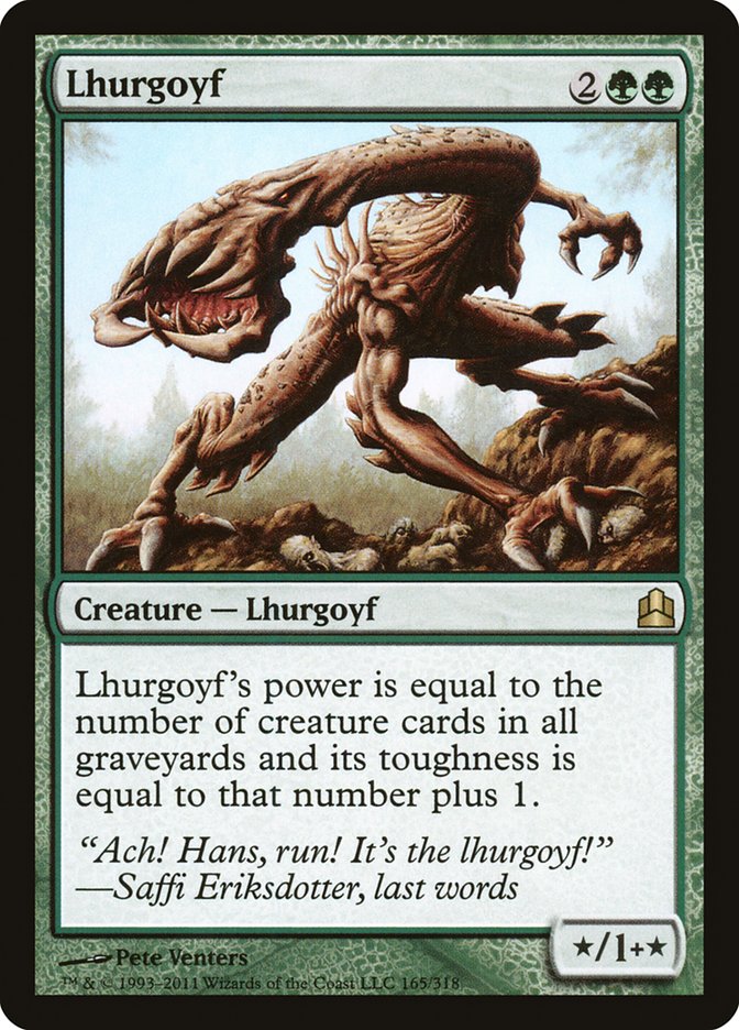 Lhurgoyf [Commander 2011] | Exor Games Bridgewater