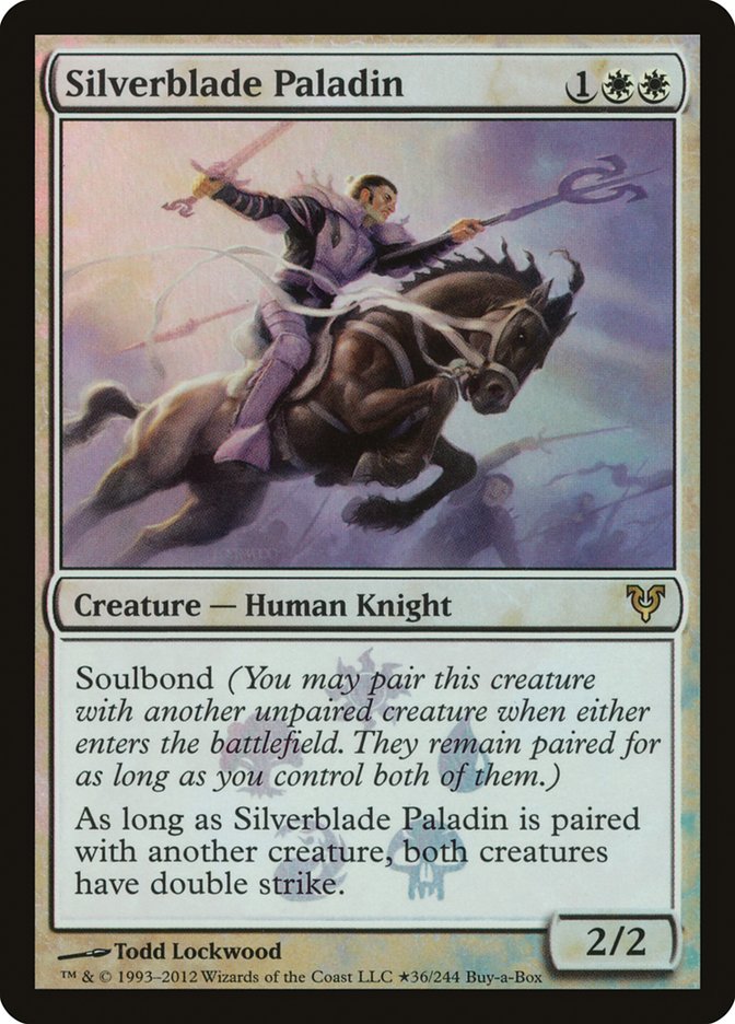 Silverblade Paladin (Buy-A-Box) [Avacyn Restored Promos] | Exor Games Bridgewater