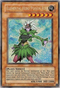 Elemental Hero Poison Rose [PP02-EN006] Secret Rare | Exor Games Bridgewater