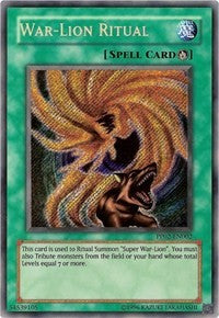 War-Lion Ritual (ScR) [PP02-EN002] Secret Rare | Exor Games Bridgewater