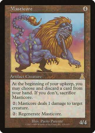 Masticore [Urza's Destiny] | Exor Games Bridgewater