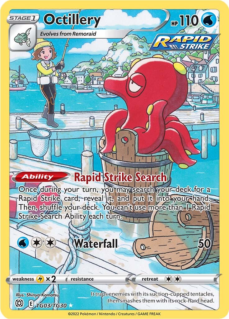 Octillery (TG03/TG30) [Sword & Shield: Brilliant Stars] | Exor Games Bridgewater