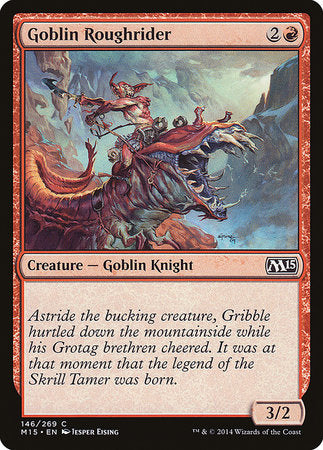 Goblin Roughrider [Magic 2015] | Exor Games Bridgewater