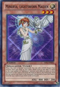 Minerva, Lightsworn Maiden [SDLI-EN002] Super Rare | Exor Games Bridgewater