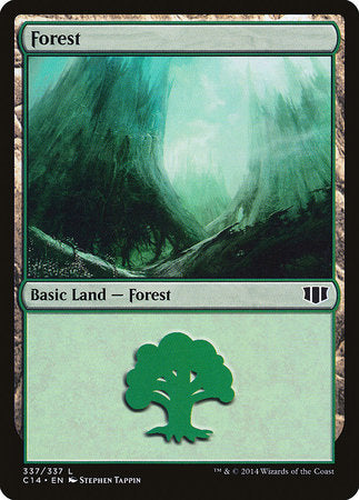 Forest (337) [Commander 2014] | Exor Games Bridgewater