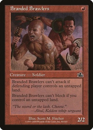 Branded Brawlers [Prophecy] | Exor Games Bridgewater