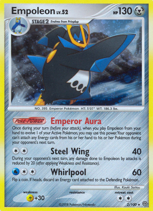 Empoleon (2/100) [Diamond & Pearl: Stormfront] | Exor Games Bridgewater