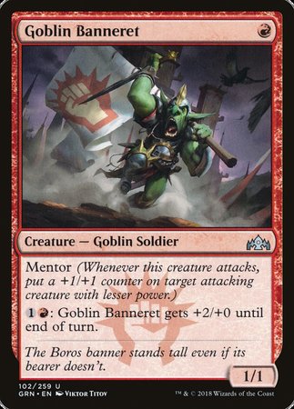 Goblin Banneret [Guilds of Ravnica] | Exor Games Bridgewater