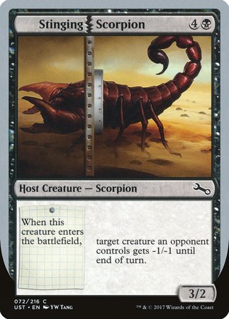 Stinging Scorpion [Unstable] | Exor Games Bridgewater