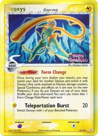 Deoxys (6/110) (Delta Species) (Stamped) [EX: Holon Phantoms] | Exor Games Bridgewater