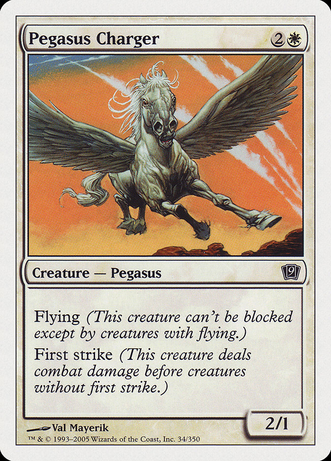 Pegasus Charger [Ninth Edition] | Exor Games Bridgewater