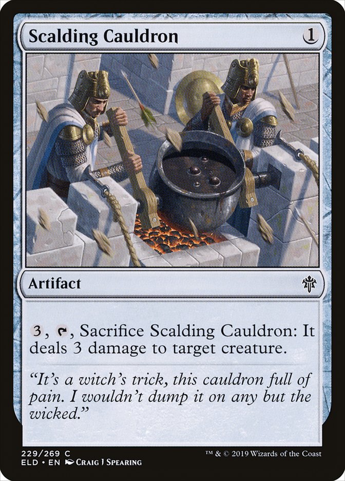 Scalding Cauldron [Throne of Eldraine] | Exor Games Bridgewater