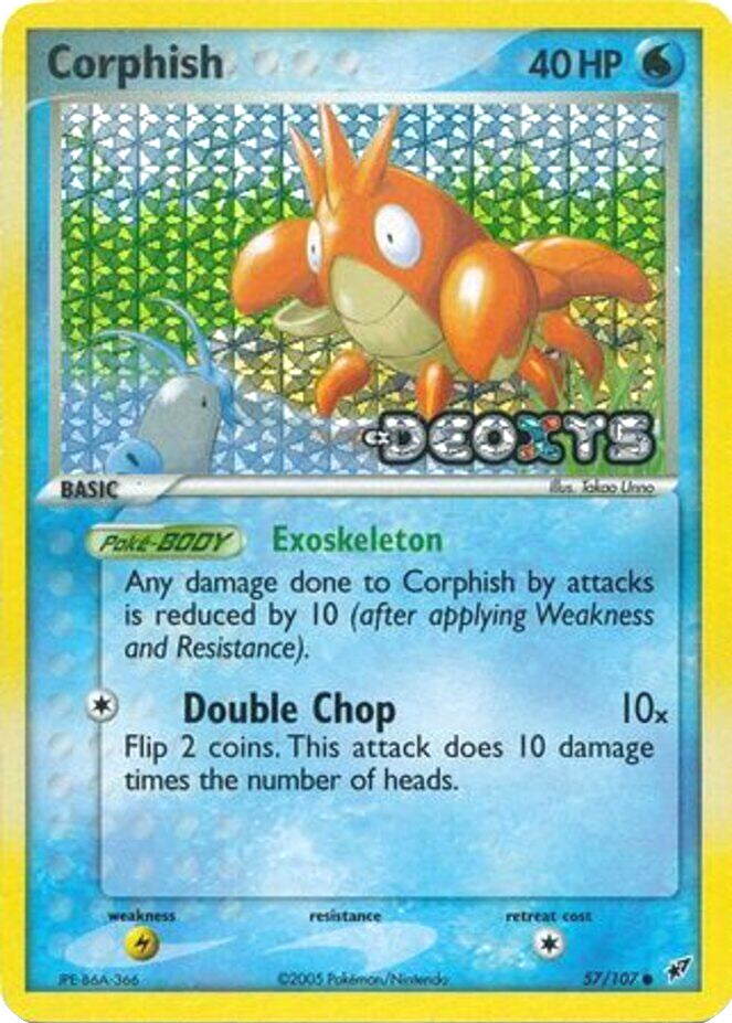 Corphish (57/107) (Stamped) [EX: Deoxys] | Exor Games Bridgewater