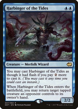 Harbinger of the Tides [Duel Decks: Merfolk vs. Goblins] | Exor Games Bridgewater