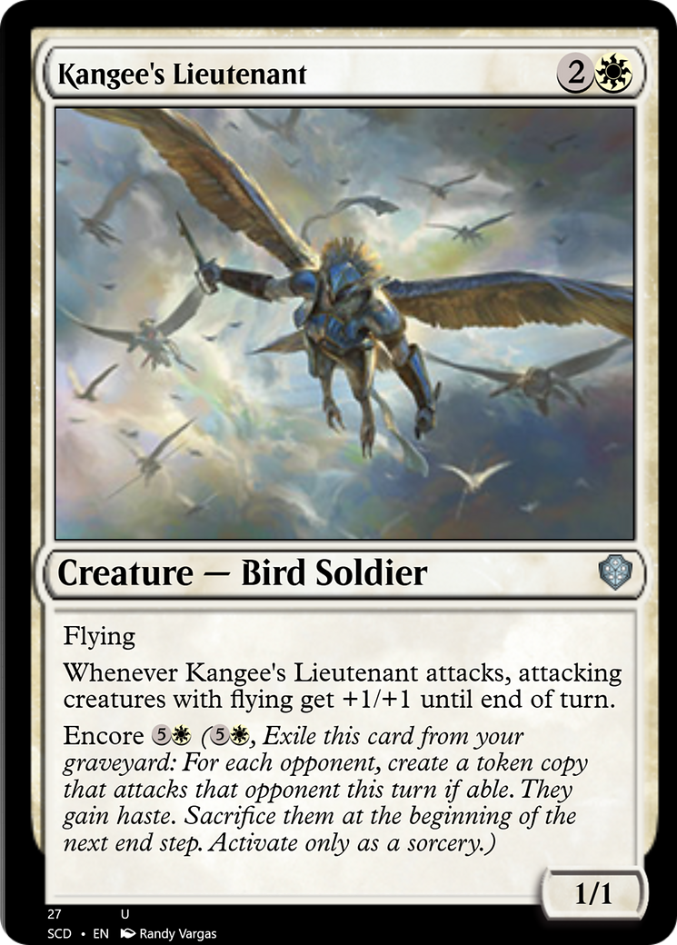 Kangee's Lieutenant [Starter Commander Decks] | Exor Games Bridgewater