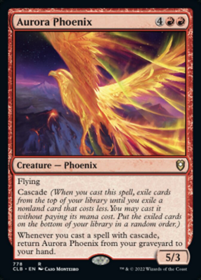 Aurora Phoenix [Commander Legends: Battle for Baldur's Gate] | Exor Games Bridgewater