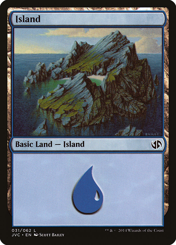 Island (31) [Duel Decks Anthology] | Exor Games Bridgewater