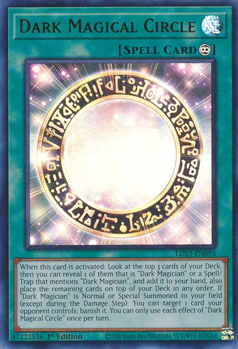 Dark Magical Circle [LDS3-EN093] Ultra Rare | Exor Games Bridgewater