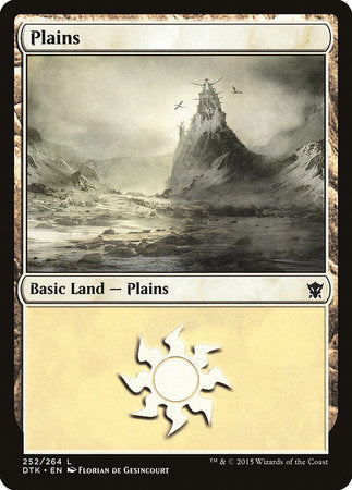 Plains (252) [Dragons of Tarkir] | Exor Games Bridgewater