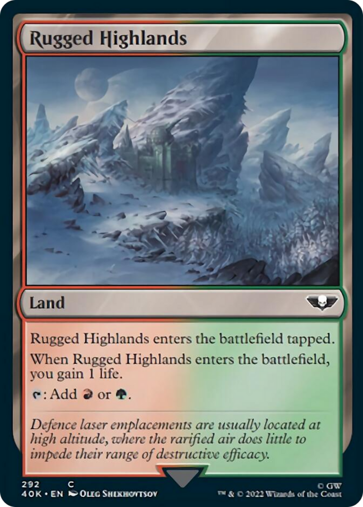 Rugged Highlands [Universes Beyond: Warhammer 40,000] | Exor Games Bridgewater