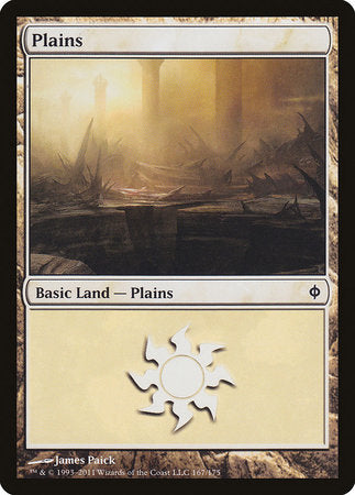 Plains (167) [New Phyrexia] | Exor Games Bridgewater