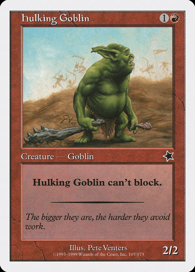 Hulking Goblin [Starter 1999] | Exor Games Bridgewater