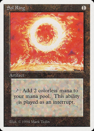 Sol Ring [Summer Magic / Edgar] | Exor Games Bridgewater