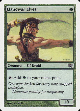 Llanowar Elves [Ninth Edition] | Exor Games Bridgewater