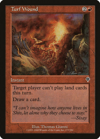 Turf Wound [Invasion] | Exor Games Bridgewater
