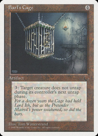 Barl's Cage [Chronicles] | Exor Games Bridgewater