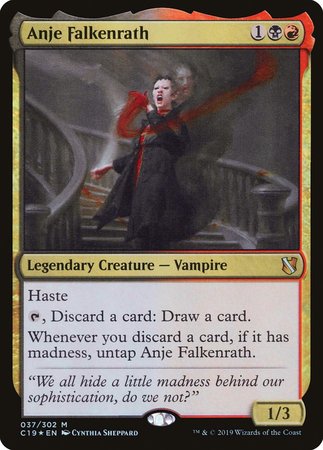 Anje Falkenrath [Commander 2019] | Exor Games Bridgewater