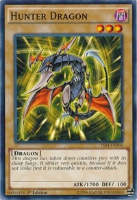 Hunter Dragon [YS14-EN003] Common | Exor Games Bridgewater