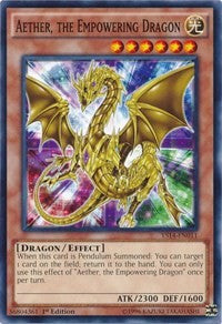 Aether, the Empowering Dragon [YS14-EN011] Common | Exor Games Bridgewater