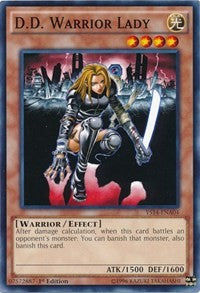 D.D. Warrior Lady [YS14-ENA04] Common | Exor Games Bridgewater