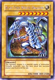 Blue-Eyes White Dragon (Power of Chaos: Kaiba the Revenge) [PCK-001] Secret Rare | Exor Games Bridgewater