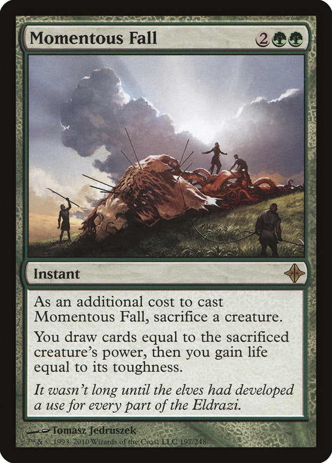 Momentous Fall [Rise of the Eldrazi] | Exor Games Bridgewater