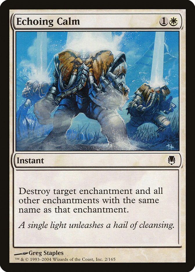 Echoing Calm [Darksteel] | Exor Games Bridgewater