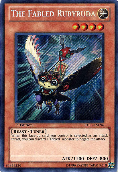 The Fabled Rubyruda [STBL-EN096] Secret Rare | Exor Games Bridgewater