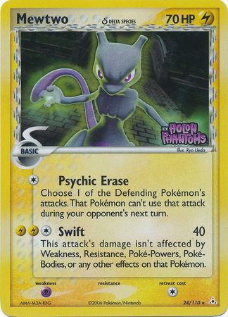 Mewtwo (24/110) (Delta Species) (Stamped) [EX: Holon Phantoms] | Exor Games Bridgewater