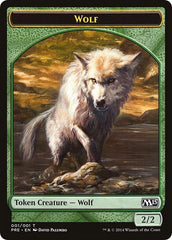 Wolf Token [Prerelease Cards] | Exor Games Bridgewater