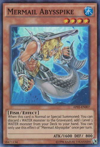 Mermail Abysspike [AP05-EN007] Super Rare | Exor Games Bridgewater