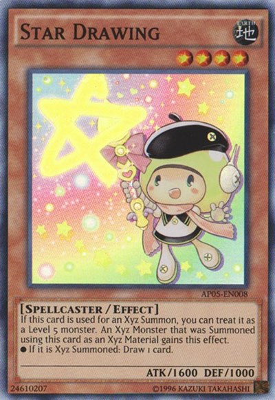 Star Drawing [AP05-EN008] Super Rare | Exor Games Bridgewater