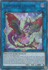 Crossrose Dragon (Purple) [LDS2-EN114] Ultra Rare | Exor Games Bridgewater