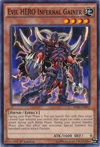 Evil HERO Infernal Gainer [BP03-EN032] Common | Exor Games Bridgewater