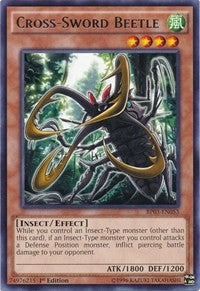 Cross-Sword Beetle [BP03-EN053] Rare | Exor Games Bridgewater