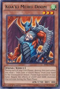 Koa'ki Meiru Doom [BP03-EN058] Rare | Exor Games Bridgewater